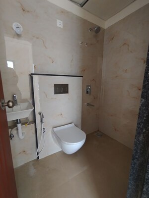 Bathroom in 1 BHK Apartment at Pride Larkins Nest, Ghodbunder Road – for Rent