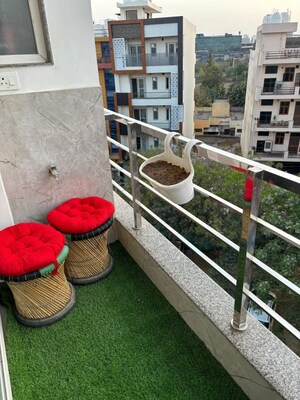 Balcony in 1 BHK Builder Floor at Sector 51 – for Rent