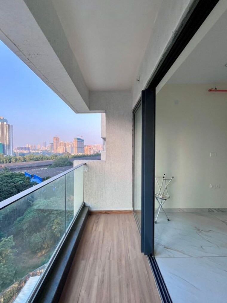 Balcony, raymond-the-invictus-by-gs 4 Bedroom 2000 Sq.Ft. Apartment In Pokhran Road No One Thane 10757303