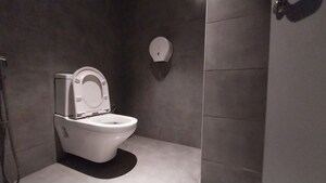 Bathroom in  Office Space at Vijay Nagar – for Rent