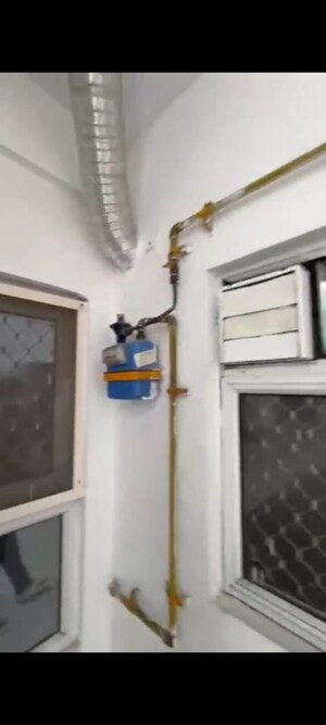 Building Lobby in 3 BHK Apartment at VVIP Addresses, Raj Nagar Extension – for Rent