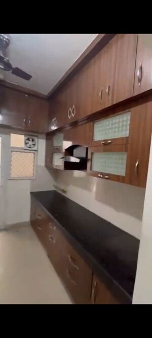 Kitchen in 3 BHK Apartment at VVIP Addresses, Raj Nagar Extension – for Rent