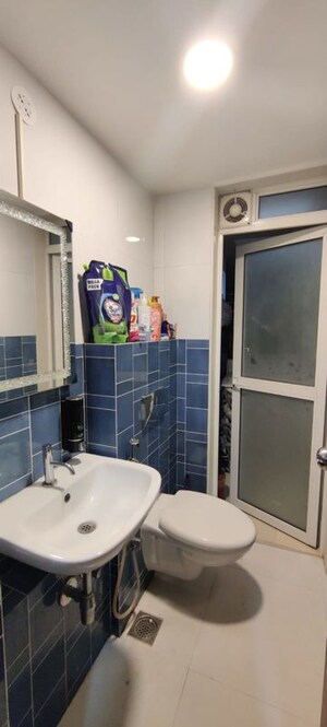 Bathroom in 1 BHK Apartment at Lodha Amara, Kolshet Road – for Rent