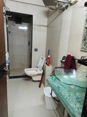 Attached Bathroom in 2 BHK Apartment at Orchid Enclave Powai, Chandivali – for Rent