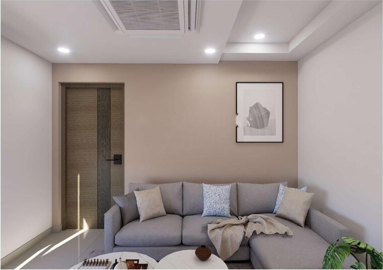 Living Room, sumadhura-olumpus 2.5 Bedroom 2063 Sq.Ft. Apartment In Financial District Hyderabad 10757442