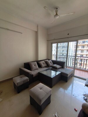 Living Room in 3 BHK Apartment at Antriksh Golf View, Sector 78 – for Rent