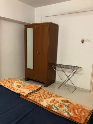 Bedroom in 1 BHK Apartment at Vasudha Sai Aradhna, Balewadi – for Rent