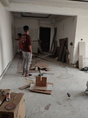 Living Room in 3 BHK Apartment at 3C Lotus Boulevard, Sector 100 – for Rent