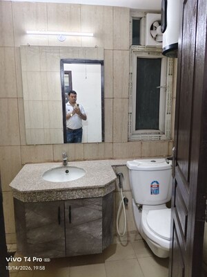 Bathroom in 3 BHK Apartment at Lotus Panache, Sector 110 – for Rent