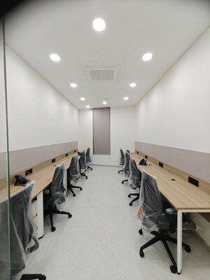 Team Area in  Office Space at Shivalik Sharda Harmony, Panjrapole – for Rent