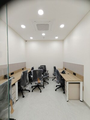 Team Area in  Office Space at Shivalik Sharda Harmony, Panjrapole – for Rent