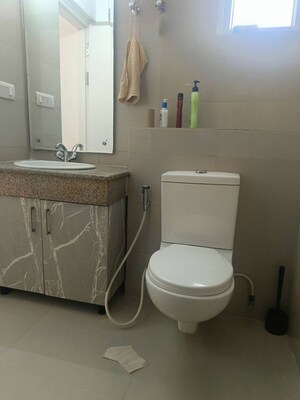 Bathroom in 2.5 BHK Apartment at Conscient Habitat 102, Sector 102 – for Rent