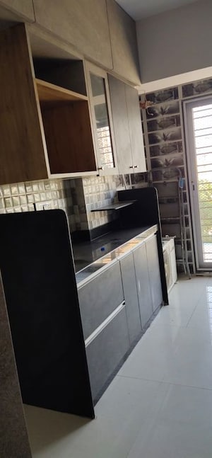 Kitchen in 2 BHK Apartment at Velocity Hill Spring, Ghodbunder Road – for Rent