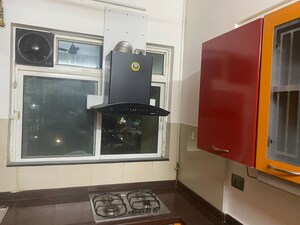 Kitchen in 3 BHK Apartment at Hiranandani Estate Burlington, Ghodbunder Road – for Rent