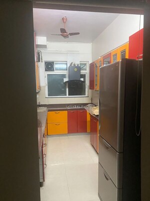 Kitchen in 3 BHK Apartment at Hiranandani Estate Burlington, Ghodbunder Road – for Rent