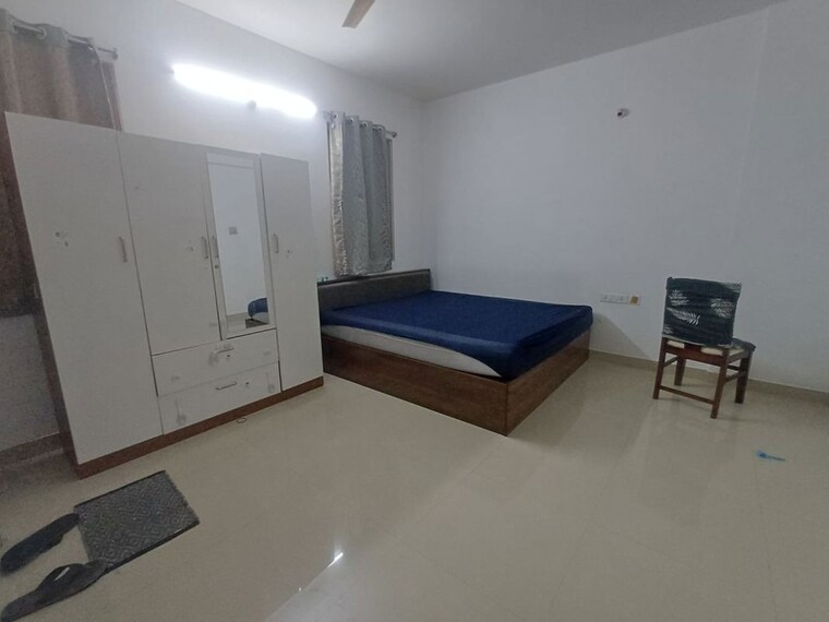 Bedroom, poulomi-indus-crest 3 Bedroom 1650 Sq.Ft. Apartment In Tellapur Hyderabad 10757562