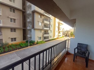 Balcony in 3 BHK Apartment at Poulomi Indus Crest, Tellapur – for Rent