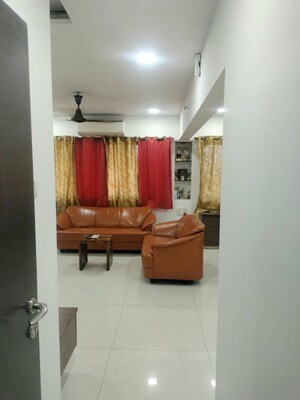Living Room in 3 BHK Apartment at Nahar Amrit Shakti, Chandivali – for Rent