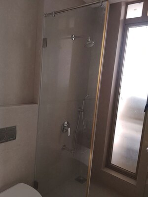 Bathroom in 3 BHK Apartment at Sheth Beau Pride, Bandra West – for Rent