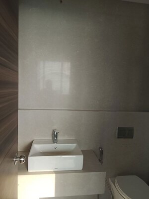 Bathroom in 3 BHK Apartment at Sheth Beau Pride, Bandra West – for Rent