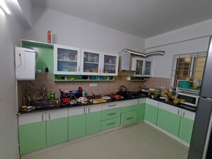 Kitchen in 3 BHK Apartment at Poulomi Indus Crest, Tellapur – for Rent