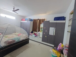 Bedroom in 3 BHK Apartment at Poulomi Indus Crest, Tellapur – for Rent