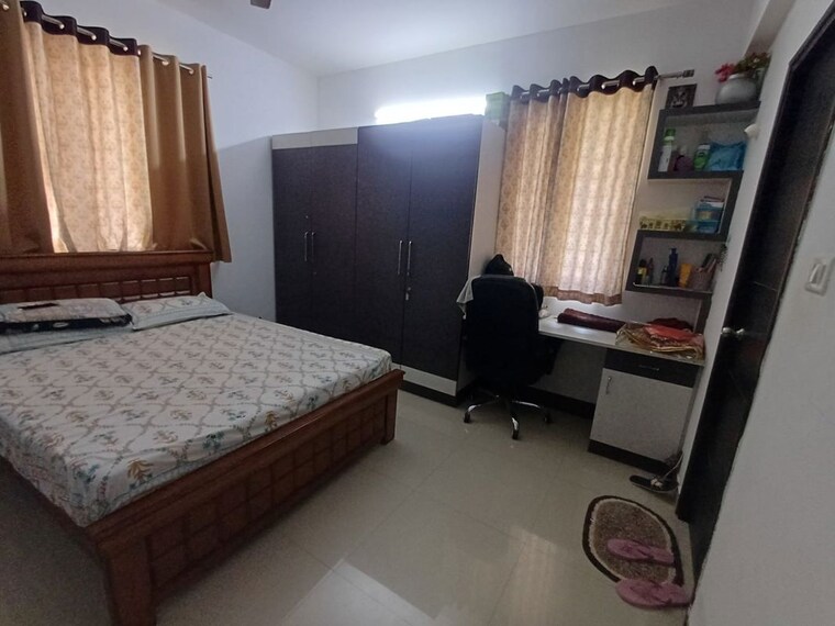 Bedroom, poulomi-indus-crest 3 Bedroom 2050 Sq.Ft. Apartment In Tellapur Hyderabad 10757675