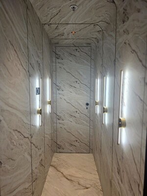 Building Lobby in 4 BHK Apartment at Piramal Vaikunth, Balkum Pada – for Sale