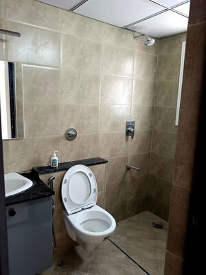 Bathroom in 1 RK Apartment at Provident Capella, Whitefield – for Rent