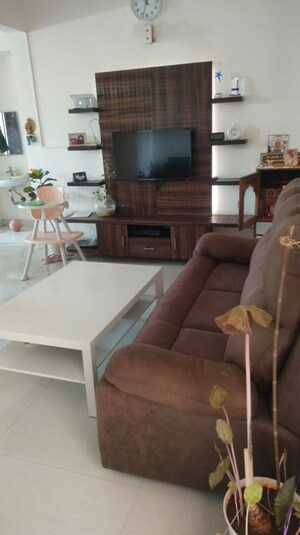 Living Room in 2 BHK Apartment at Gem Vivendas Ascentia, Kondapur – for Rent