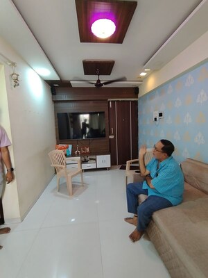 Living Room in 1 BHK Apartment at JVM Olive, Bhayandarpada – for Sale