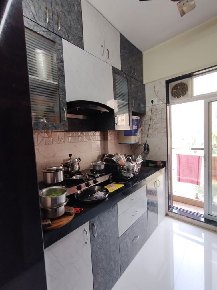Kitchen, jvm-olive 1 Bedroom 441 Sq.Ft. Apartment In Bhayandarpada Thane 10757754