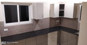 Kitchen in 3 BHK Apartment at Rajapushpa Atria, Gachibowli – for Rent