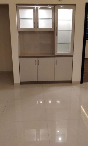 Kitchen in 3 BHK Apartment at Rajapushpa Atria, Gachibowli – for Rent