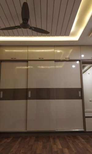Kitchen in 3 BHK Apartment at Rajapushpa Atria, Gachibowli – for Rent