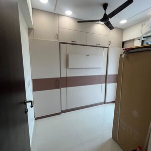 Bathroom in 2 BHK Apartment at Mahavir Kalpavruksha, Ghodbunder Road – for Rent