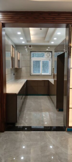 Kitchen in 3 BHK Builder Floor at Sector 28 – for Sale
