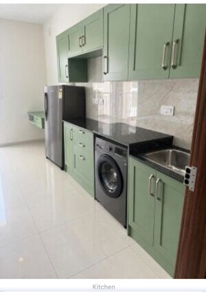 Kitchen in 1 BHK Apartment at Godrej Ananda, Bagaluru – for Rent