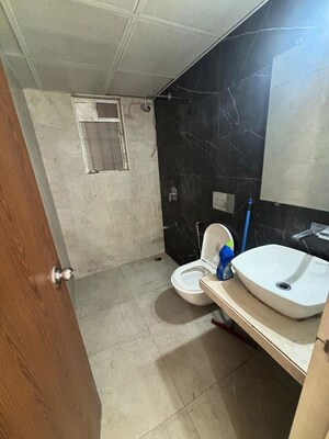 Bathroom in 1.5 BHK Apartment at Dosti West County, Balkum Pada – for Rent