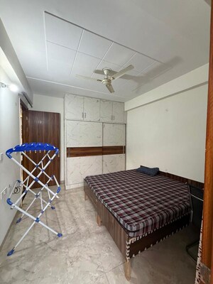 Bedroom in 3 BHK Builder Floor at Anamika Enclave, Sector 14 – for Rent