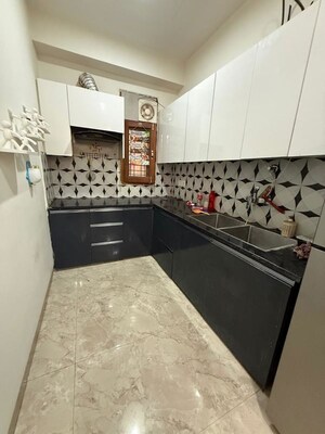 Kitchen in 3 BHK Builder Floor at Anamika Enclave, Sector 14 – for Rent