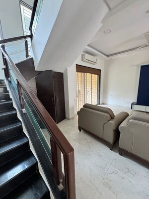 Balcony in 4 BHK Villa at Cosmos Hawaiian Village, Ghodbunder Road – for Rent