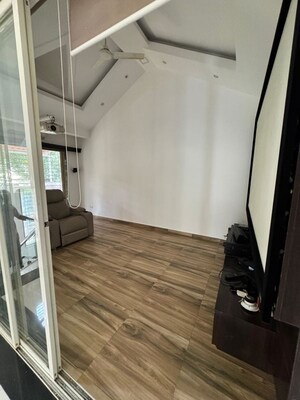 Staircase in 4 BHK Villa at Cosmos Hawaiian Village, Ghodbunder Road – for Rent