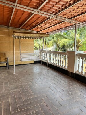 Balcony in 4 BHK Villa at Cosmos Hawaiian Village, Ghodbunder Road – for Rent