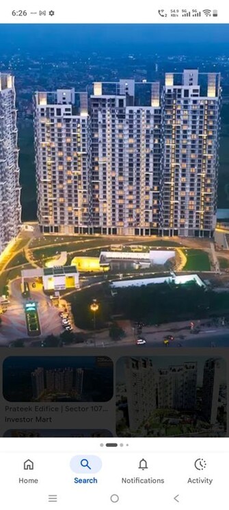 4 BHK +Apartment For Sale in Prateek Edifice in Sector 107, Noida