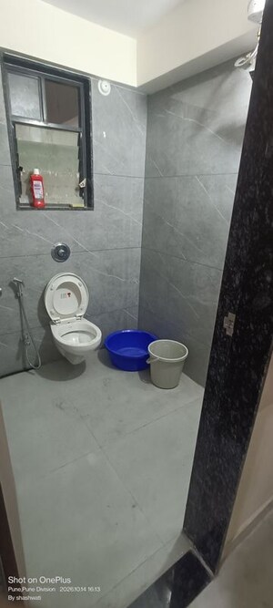 Bathroom in 2 BHK Apartment at Blue Pearl 204 Blue Paradise, Baner – for Rent