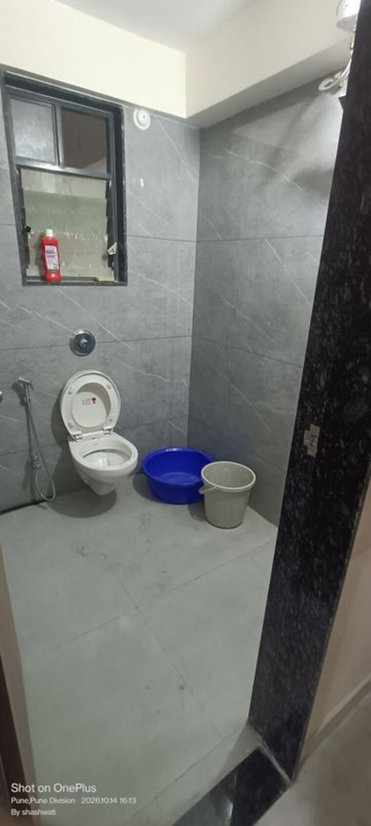 Bathroom, blue-pearl-204-blue-paradise 2 Bedroom 1006 Sq.Ft. Apartment In Baner Pune 10757909