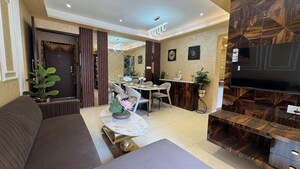 Living Room in 2 BHK Apartment at Tharwani Meghna Montana, Ambernath West – for Sale