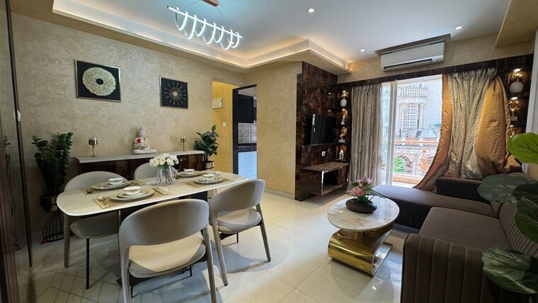 Living Room, tharwani-meghna-montana 2 Bedroom 710 Sq.Ft. Apartment In Ambernath West Thane 10757920