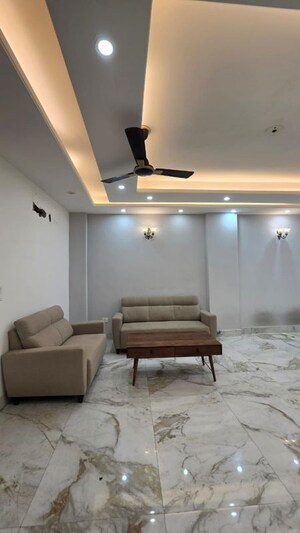 Living Room in 3 BHK Builder Floor at Saket – for Rent